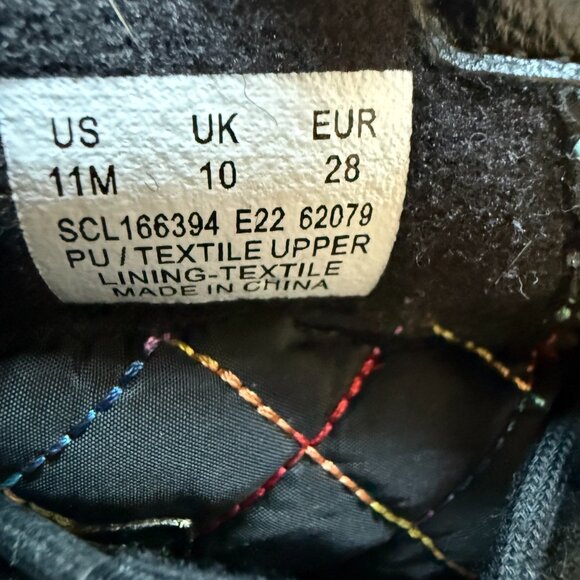 Sperry Port Lace Up Duck Boots Rainbow/Black - Toddler Size 11M - Picture 7 of 8